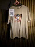 Uniqlo UT Demon Slayer Rengoku T Shirt Beige AN975