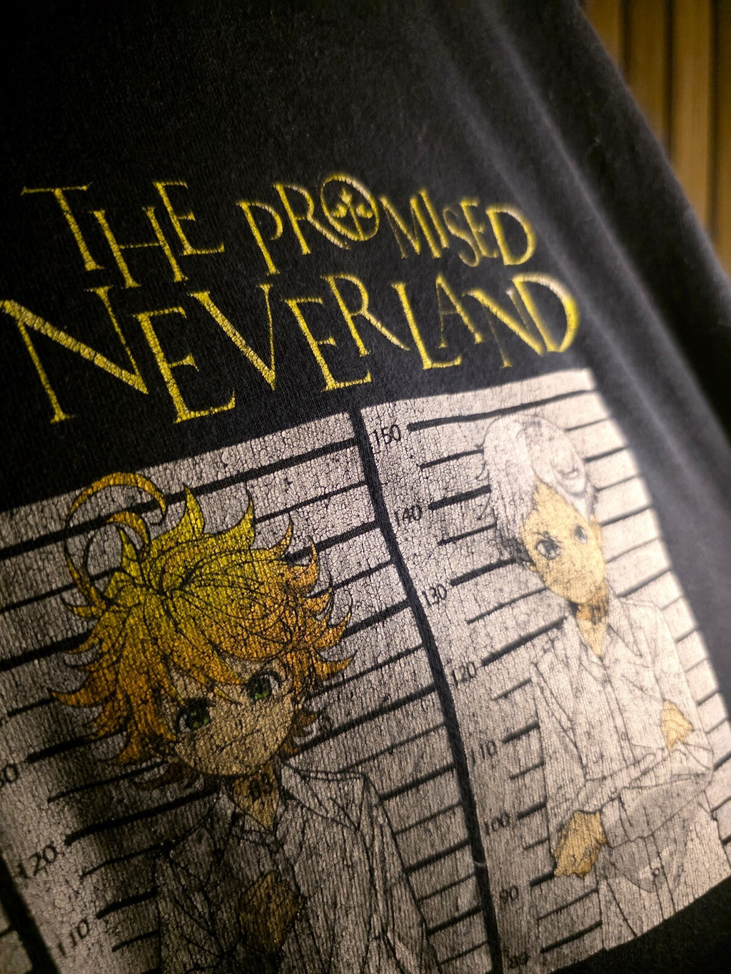 The Promised Neverland T Shirt Black AN985