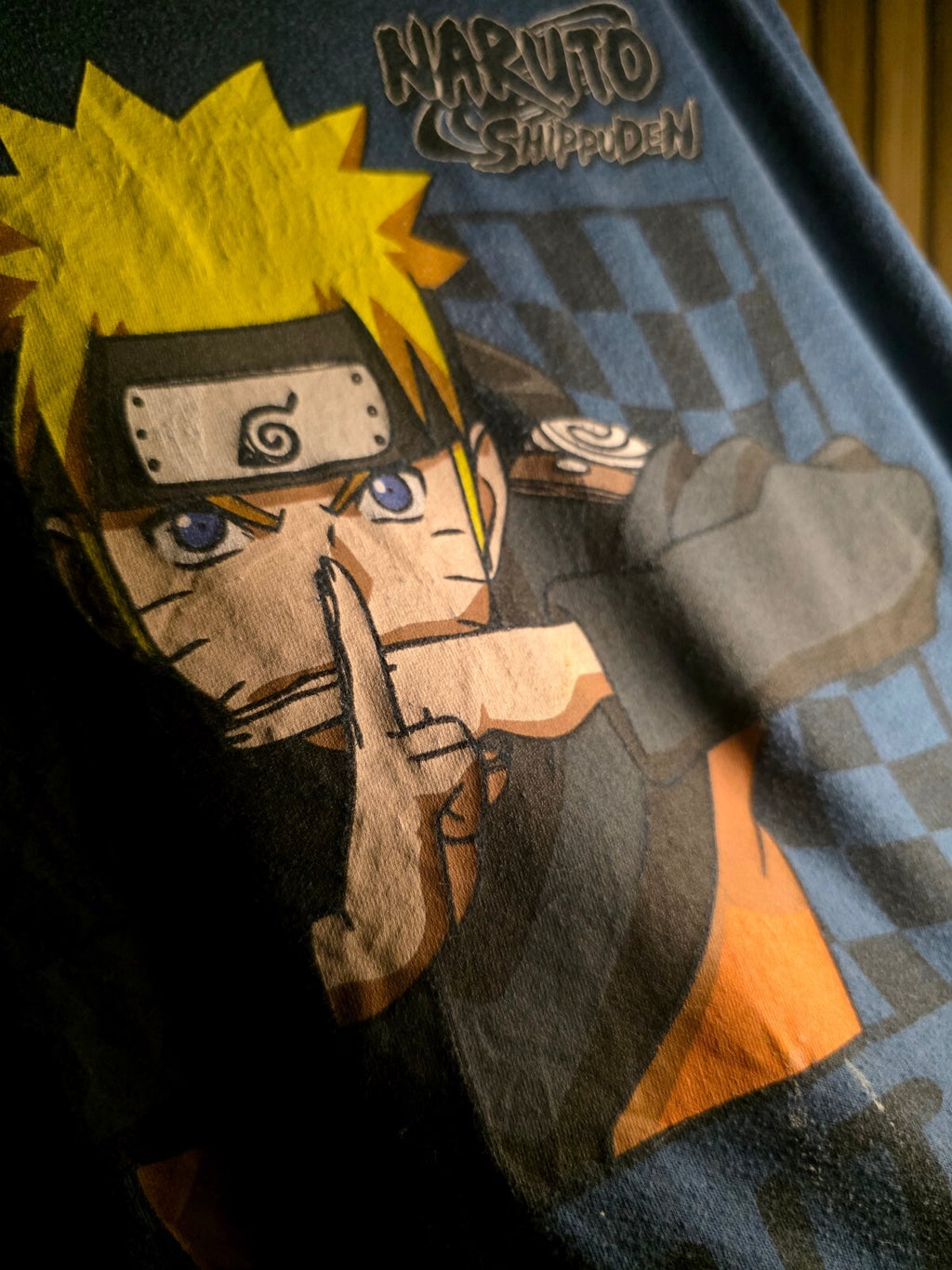 Naruto Shippuden T Shirt Blue M AN990