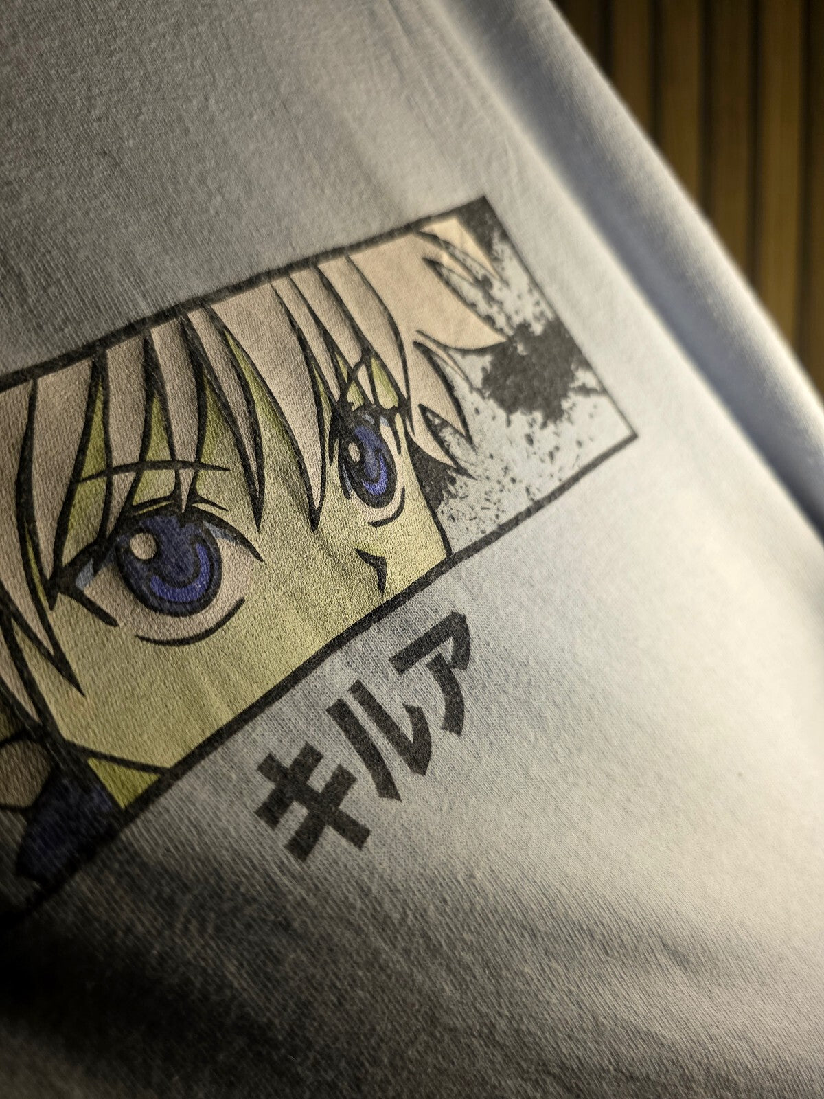 Hunter x Hunter Killua T Shirt Light Blue L AN992