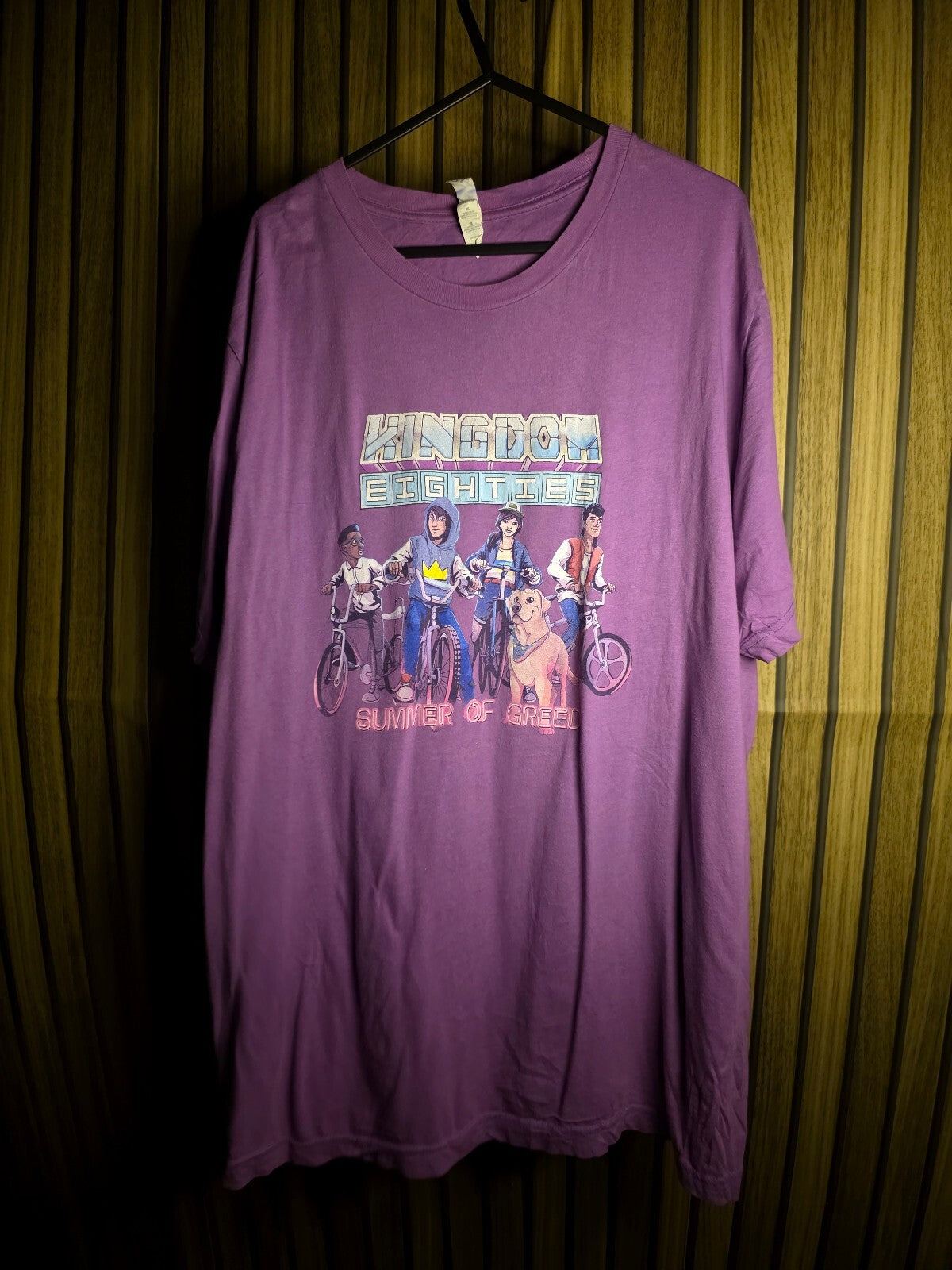 Scooby Doo Mystery Inc T Shirt Purple AN993