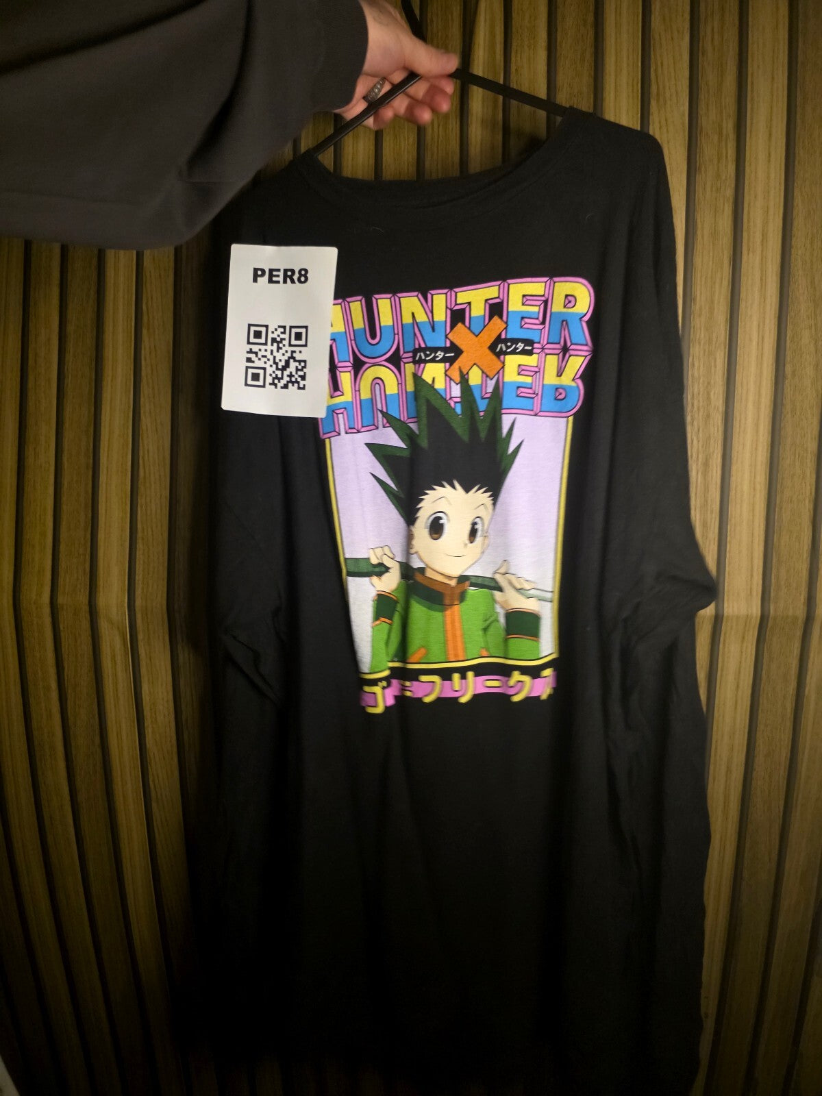 Hunter x Hunter Gon Freecss Long Sleeve Black 2XL PER8