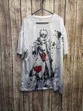 Naruto Akatsuki graphic T shirt white ANI1015