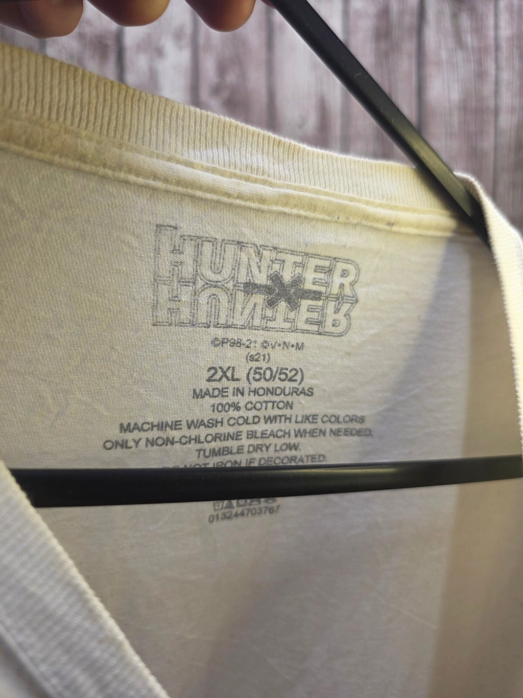 Hunter X Hunter graphic T shirt cream 2XL ANI1016