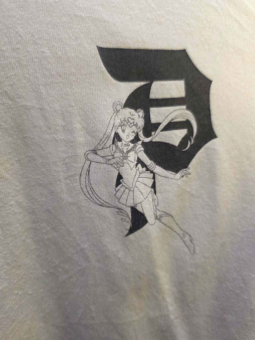 Sailor Moon Pretty Guardian T shirt cream S ANI1029