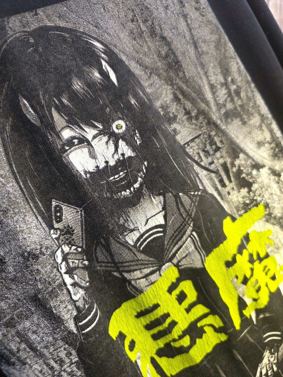 Marvel horror graphic T shirt black XL ANI1031