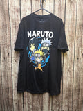 Naruto Shippuden chibi graphic T shirt black L ANI1031