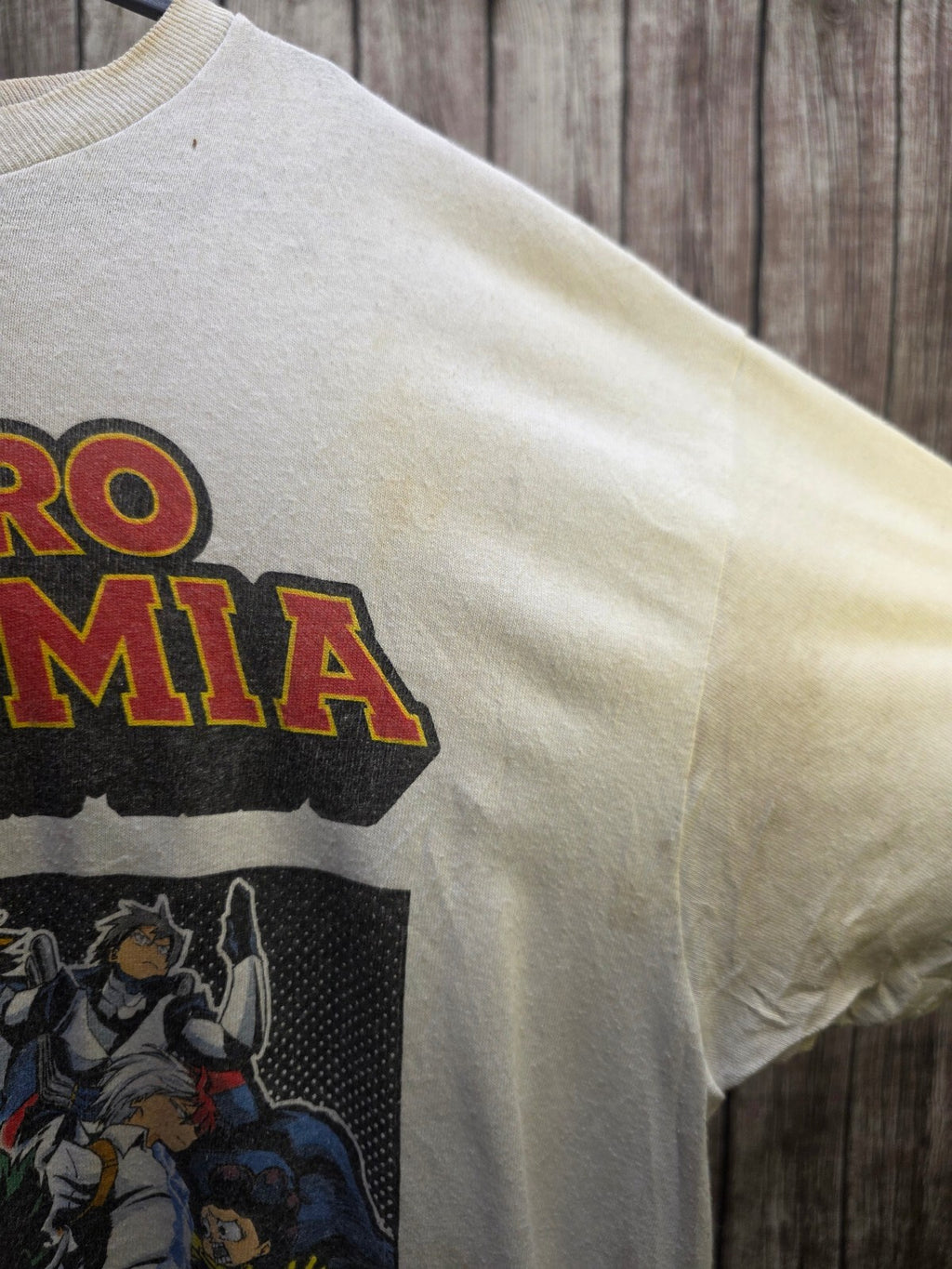 My Hero Academia group graphic T shirt white ANI1035