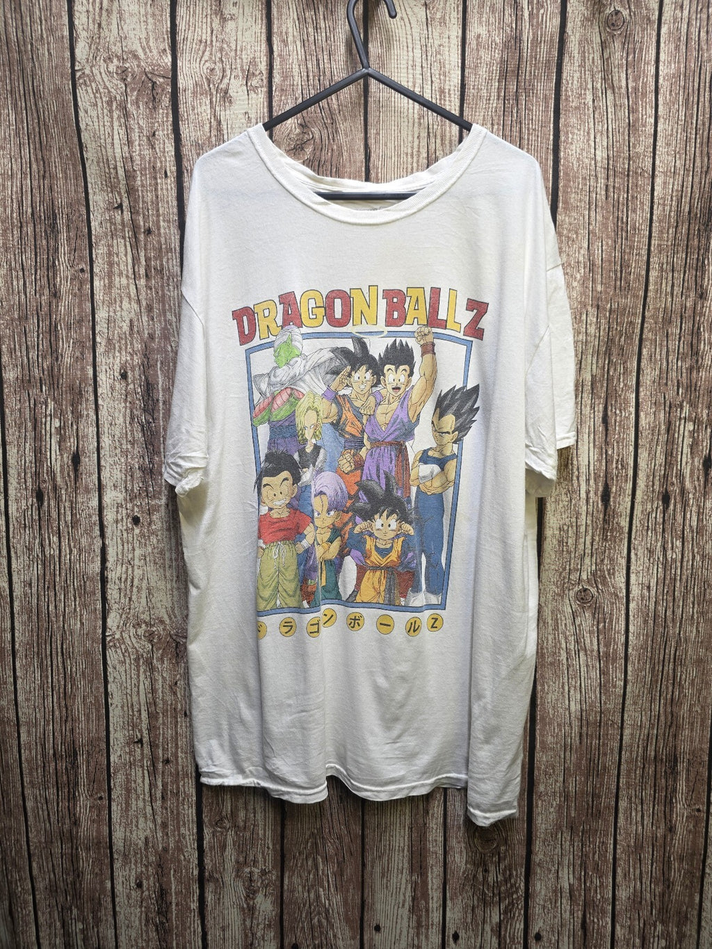 Dragon Ball Z cast graphic T shirt white M ANI1037