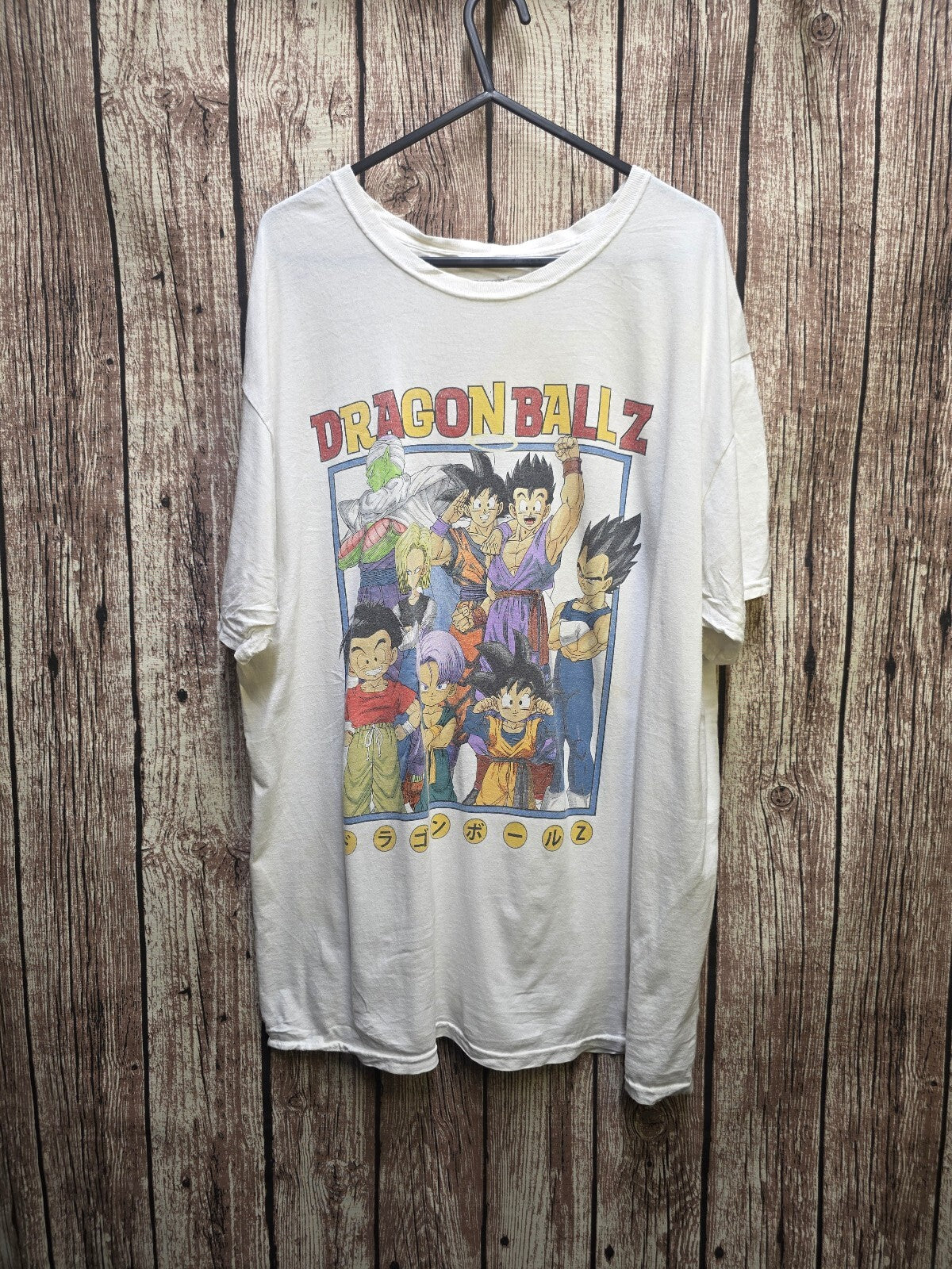Dragon Ball Z cast graphic T shirt white M ANI1037