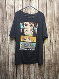 Demon Slayer Graphic T Shirt Charcoal AN1043
