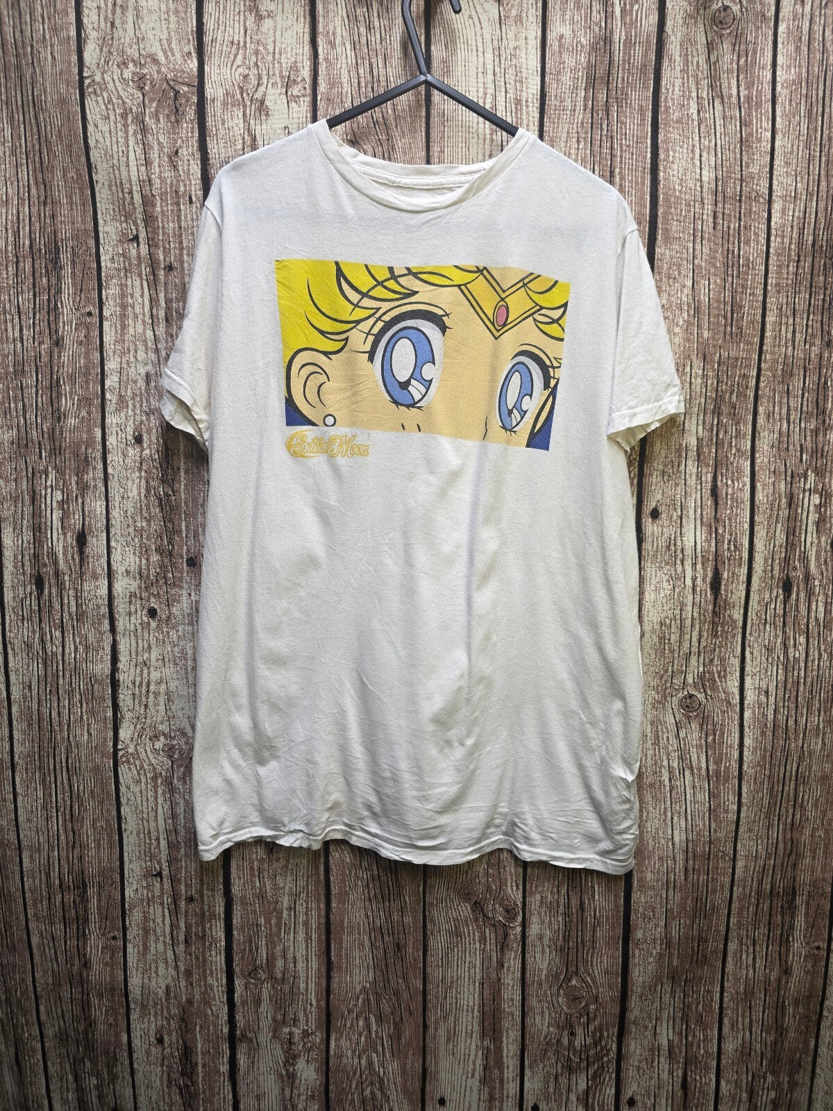 Sailor Moon Graphic T Shirt White M AN1044