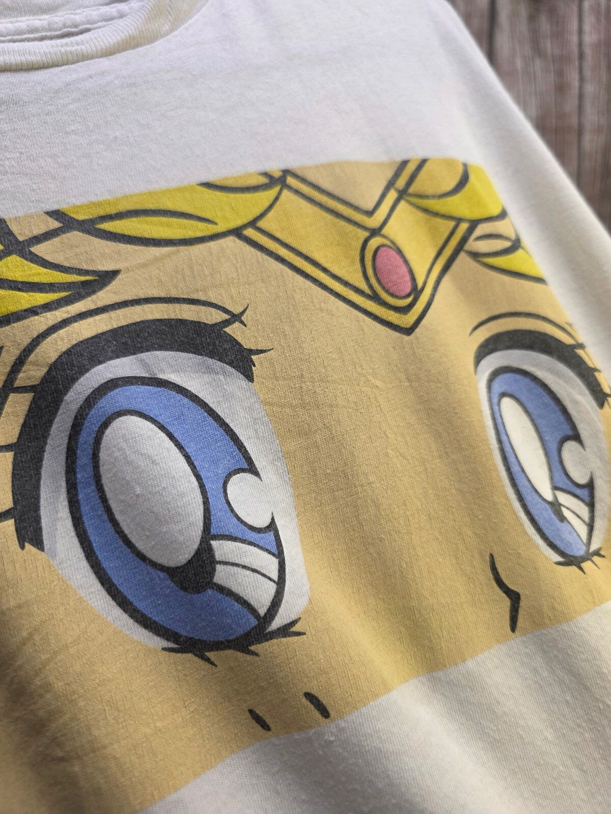 Sailor Moon Graphic T Shirt White M AN1044