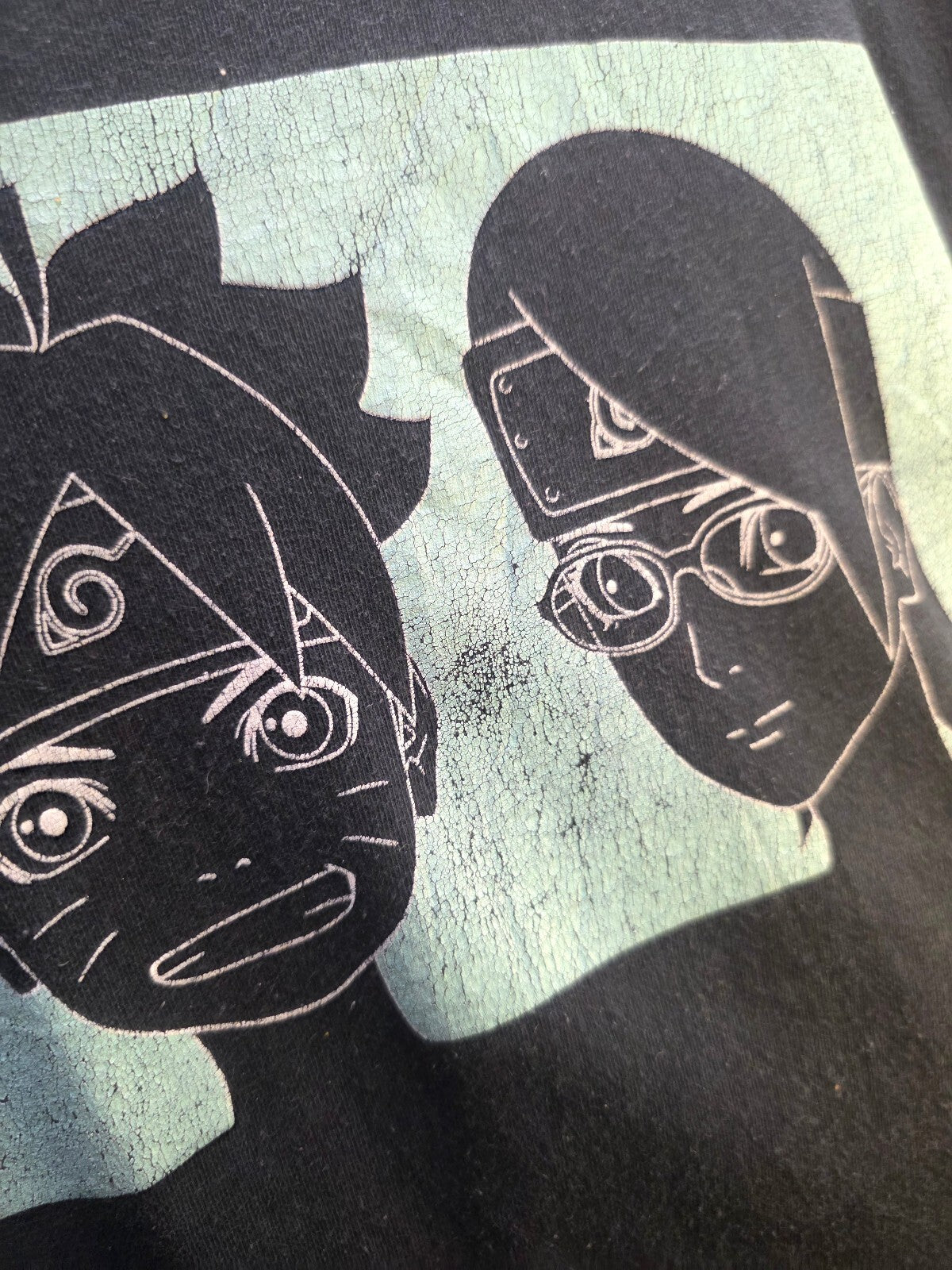 Naruto Graphic T Shirt Black M AN1048