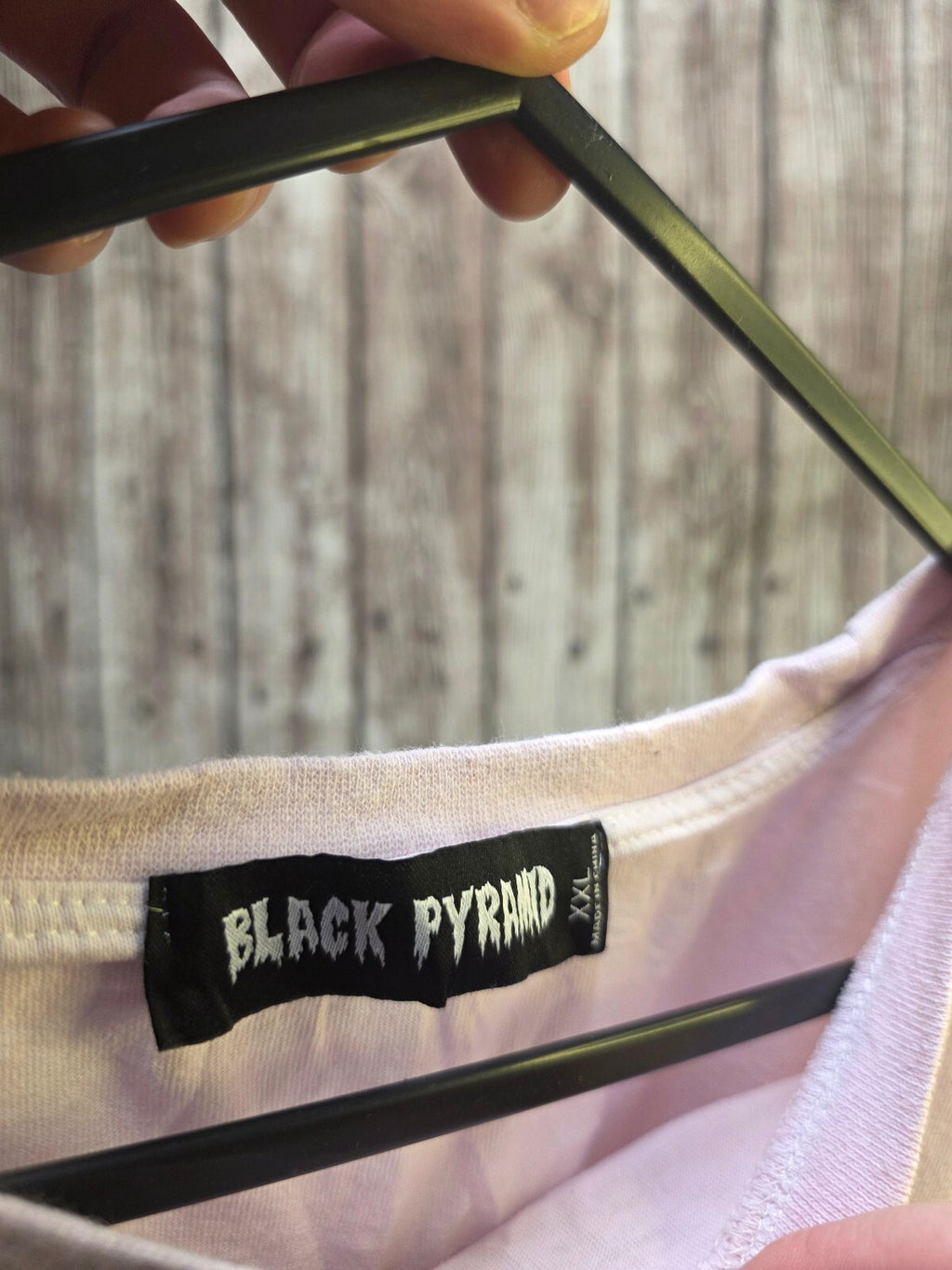 Black Pyramid Itachi Graphic T Shirt Pink AN1050
