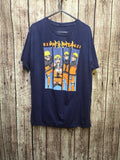 Naruto Shippuden Graphic T Shirt Blue M AN1051