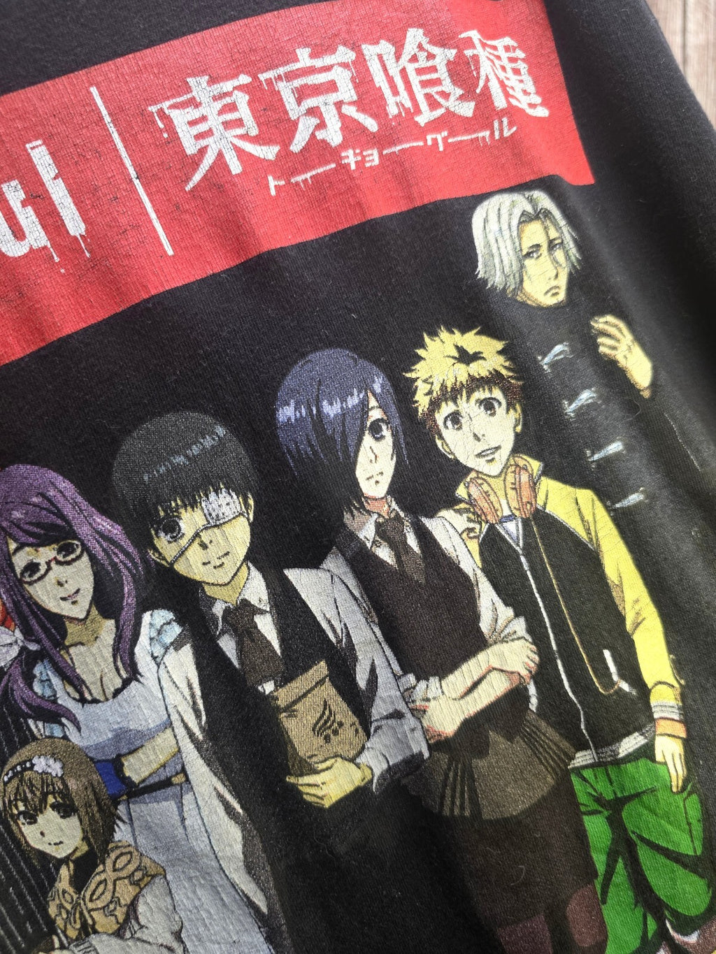 Tokyo Ghoul Character T Shirt Black AN1054