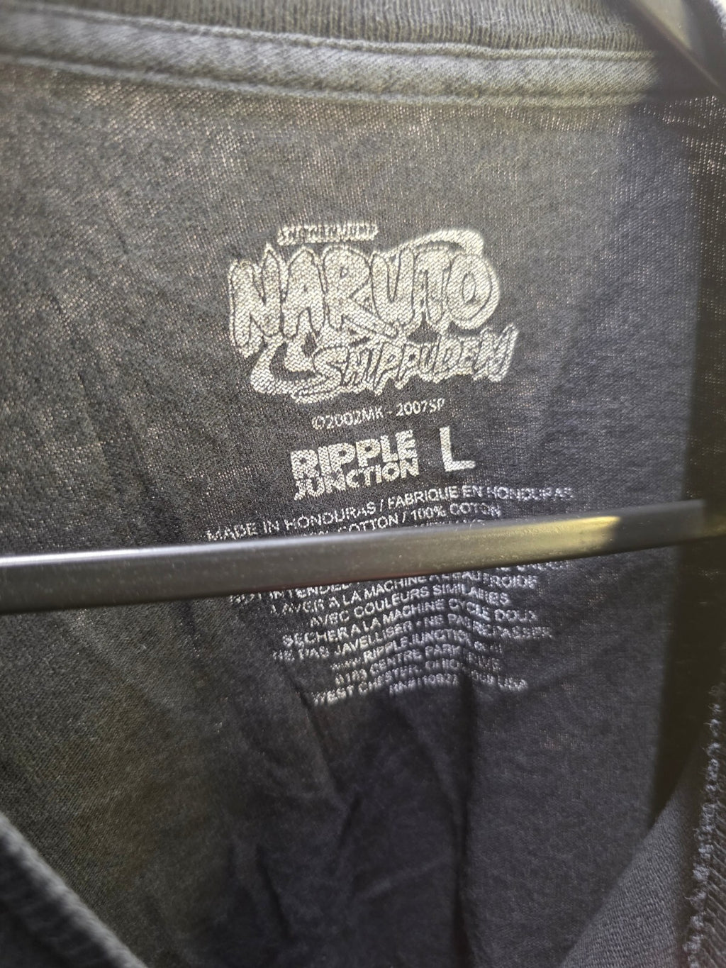 Naruto Ichiraku Ramen Shop Long Sleeve T Shirt Black L AN1055