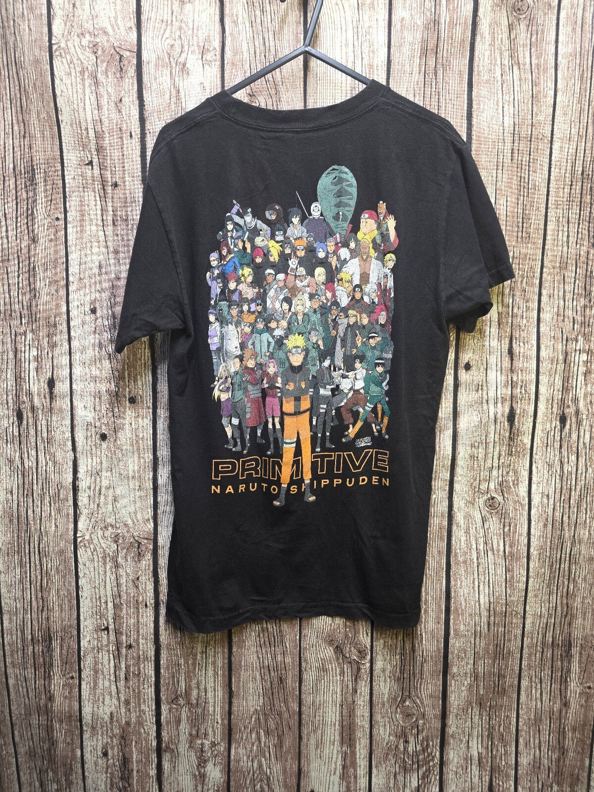 Primitive Naruto Shippuden T Shirt Black S AN1057