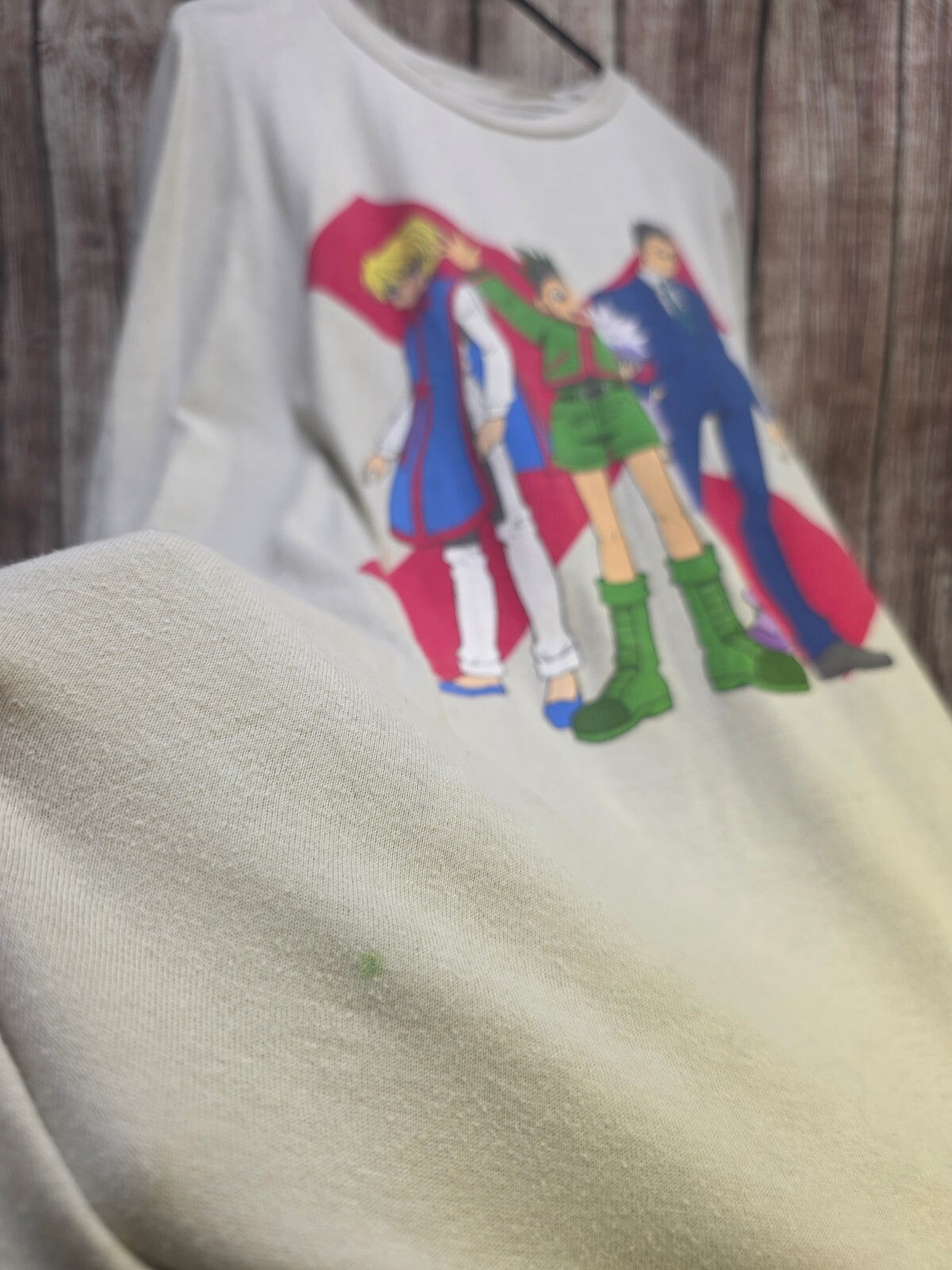 Hunter x Hunter Graphic T Shirt Cream XL AN1065