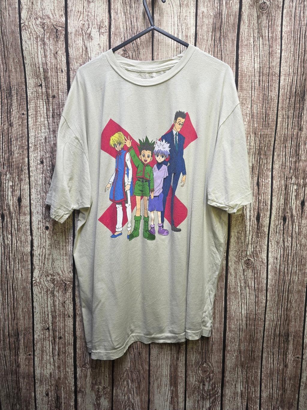Hunter x Hunter Graphic T Shirt Cream XL AN1065