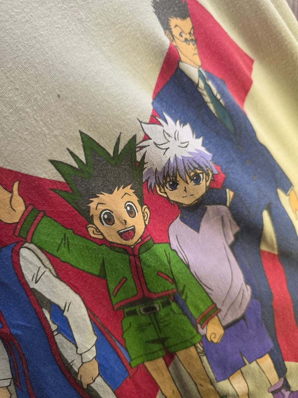 Hunter x Hunter Graphic T Shirt Cream XL AN1065