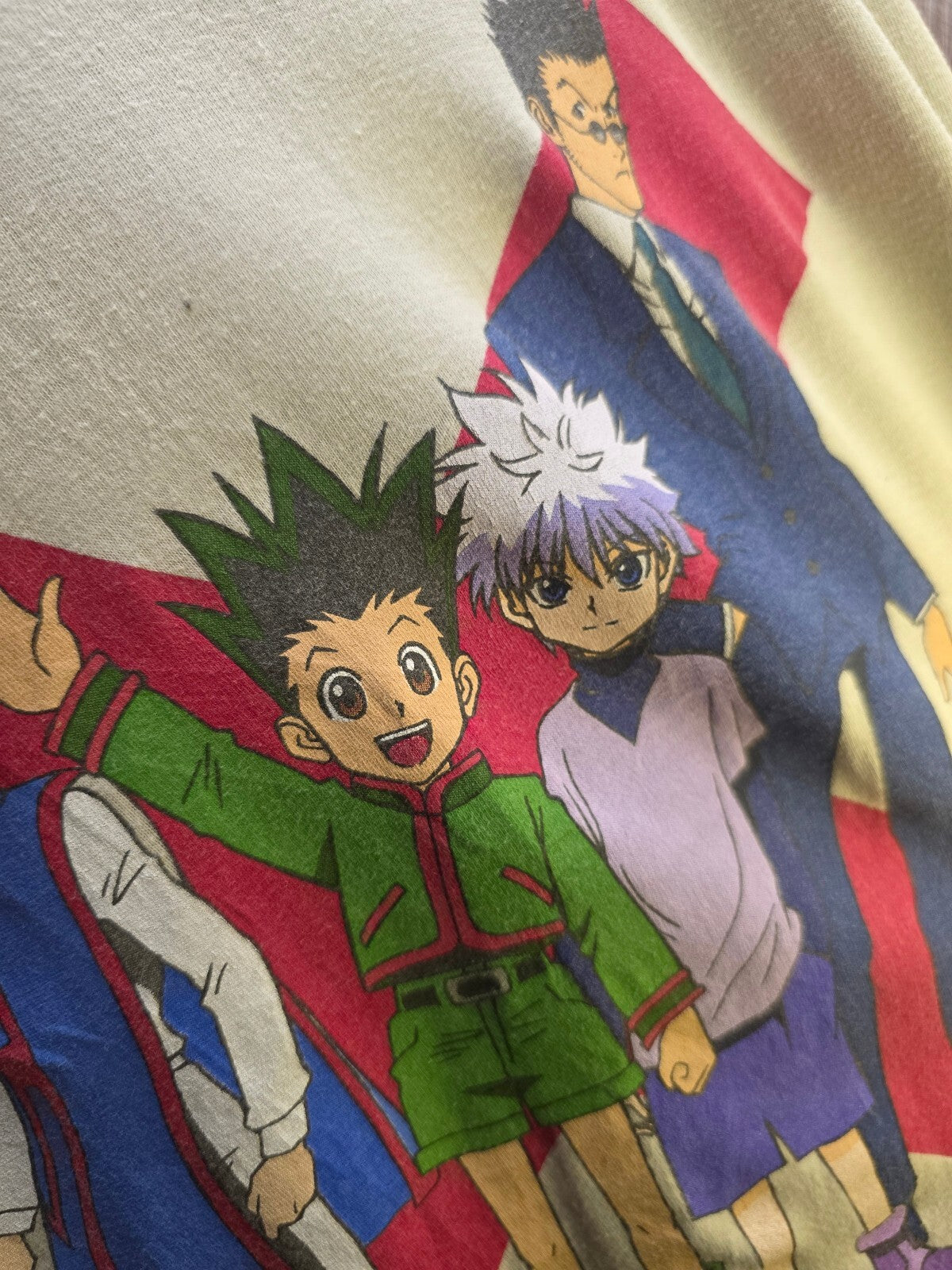 Hunter x Hunter Graphic T Shirt Cream XL AN1065