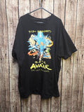 Avatar The Last Airbender Graphic T Shirt Black XL AN1066