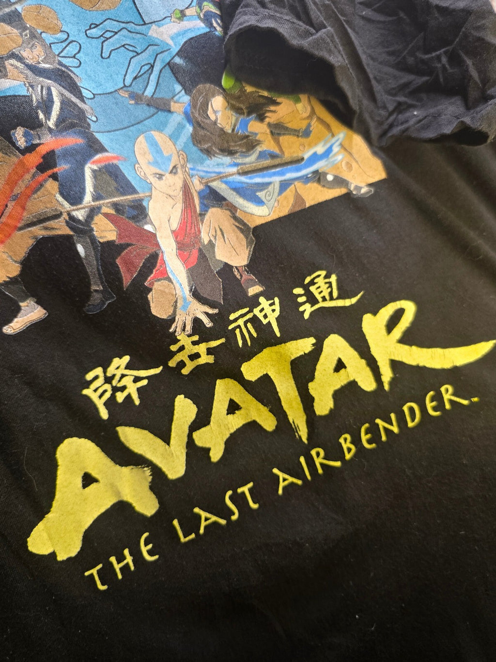 Avatar The Last Airbender Graphic T Shirt Black XL AN1066