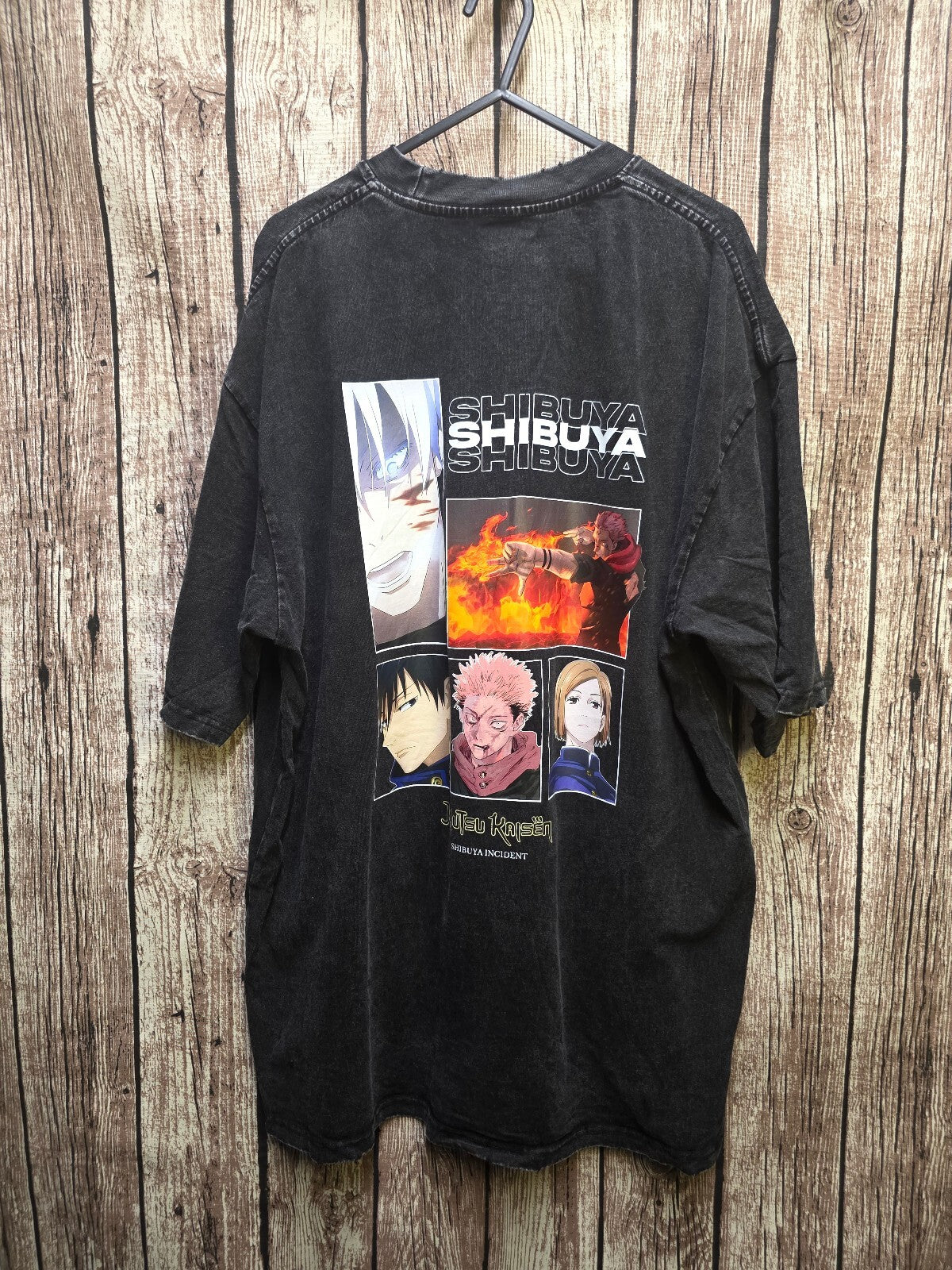 Jujutsu Kaisen Shibuya Graphic T Shirt Black L AN1070