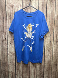 Champion Dragon Ball Z Vegeta Graphic T Shirt Blue AN1076
