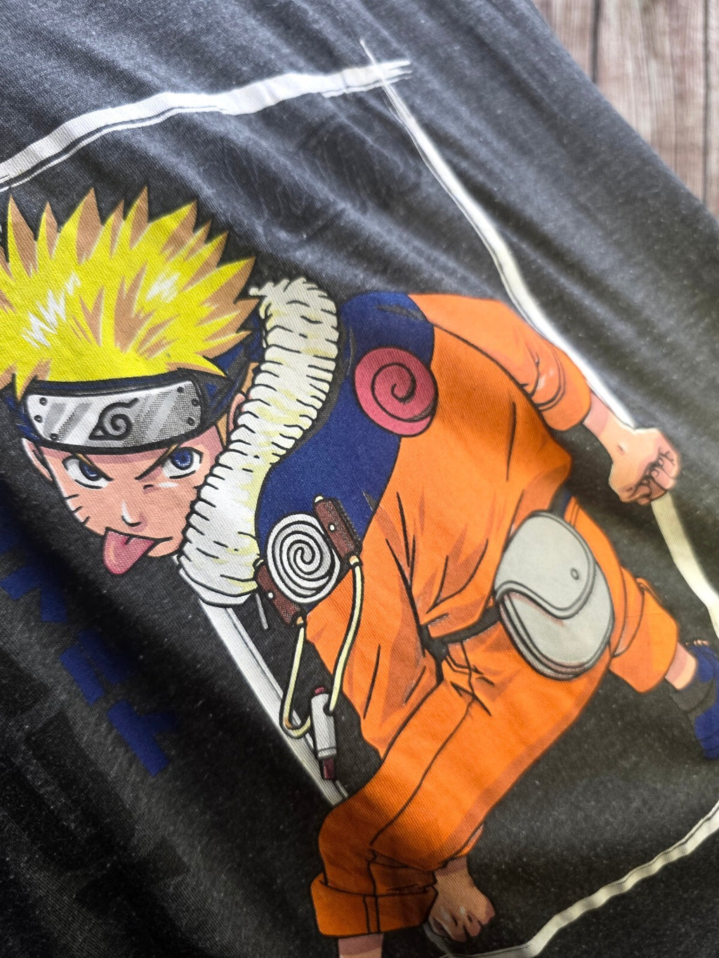 Naruto Graphic T Shirt Grey AN1083