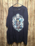 The Legend of Zelda Link Long Sleeve T Shirt Navy M AN1088