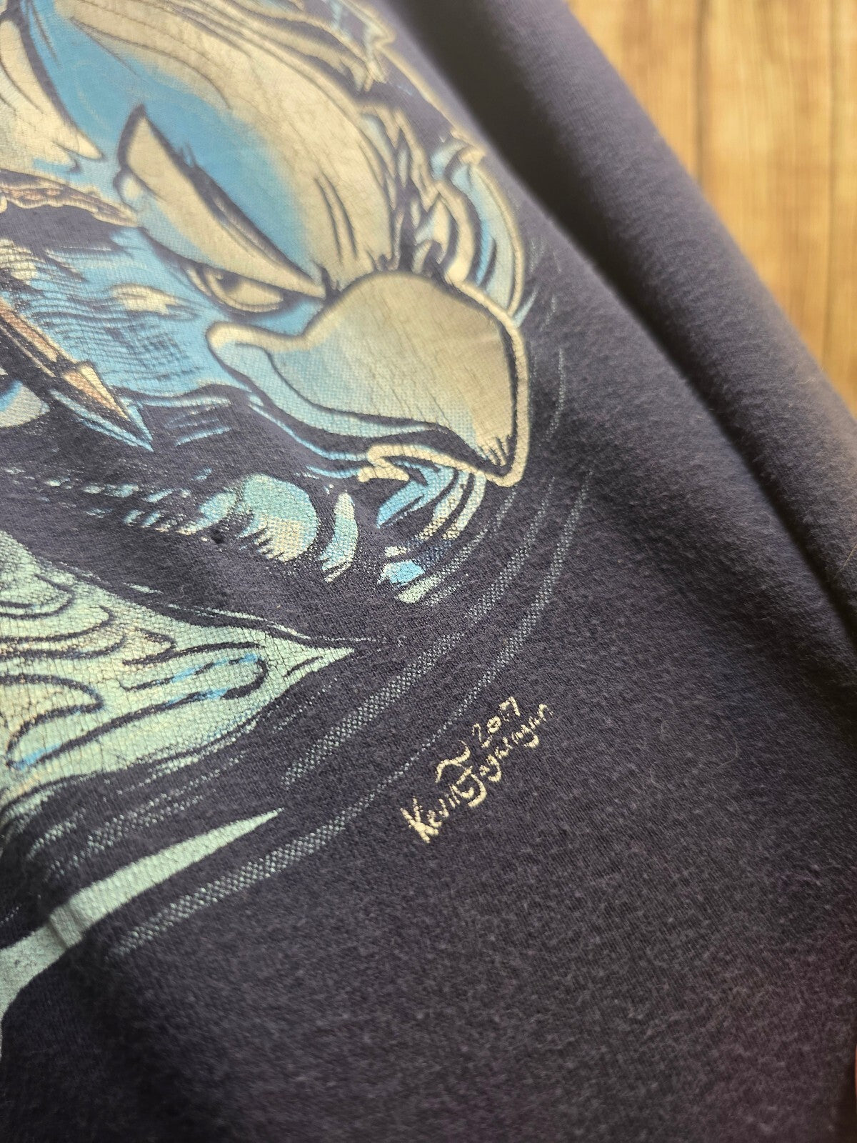 The Legend of Zelda Link Long Sleeve T Shirt Navy M AN1088