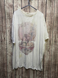 Artistry Anime Graphic T Shirt Cream AN1091