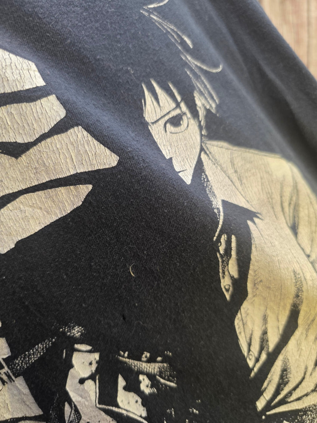 Anime Graphic T Shirt Black XL AN1093