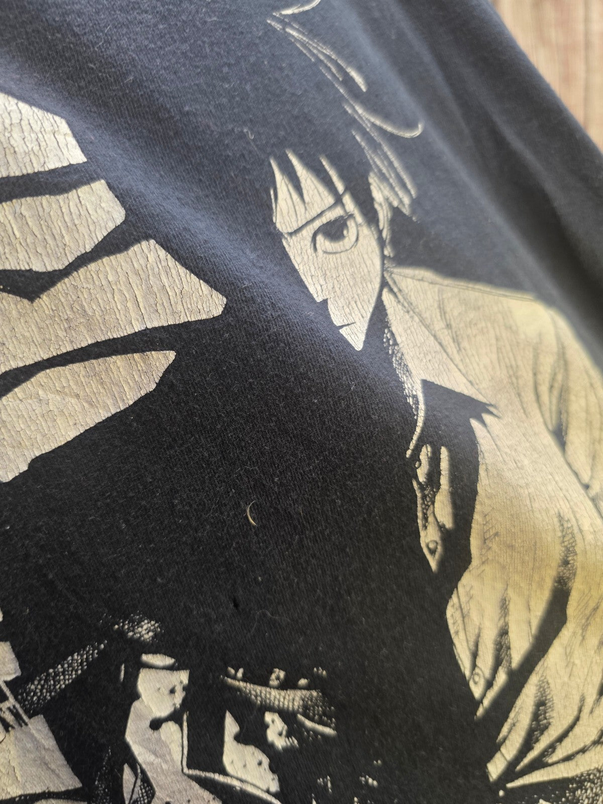 Anime Graphic T Shirt Black XL AN1093