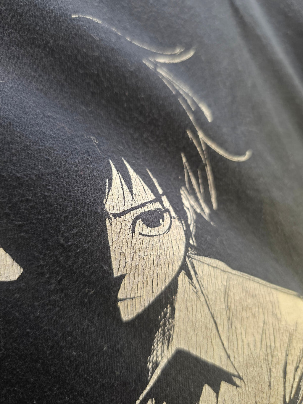 Anime Graphic T Shirt Black XL AN1093