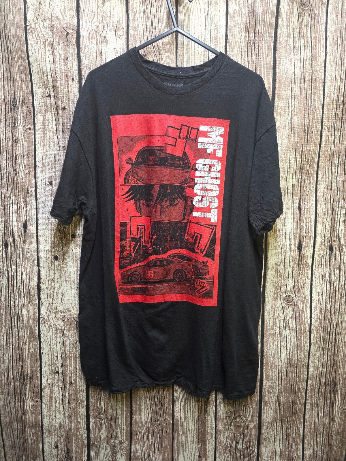 MF Ghost Graphic T Shirt Black M AN1096