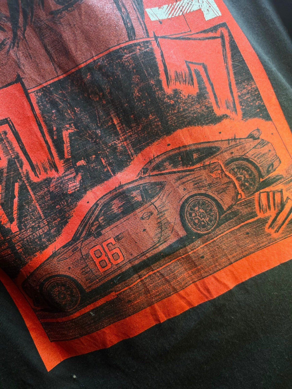 MF Ghost Graphic T Shirt Black M AN1096