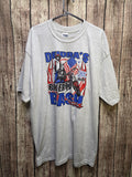Gildan Deadra's Biker Bash T Shirt Grey 2XL AN1101