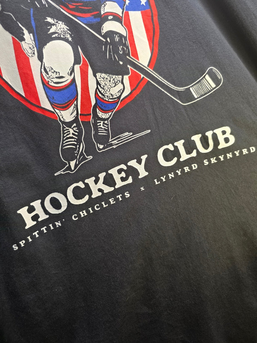 Freebird Hockey Club Graphic T Shirt Black XL AN1104
