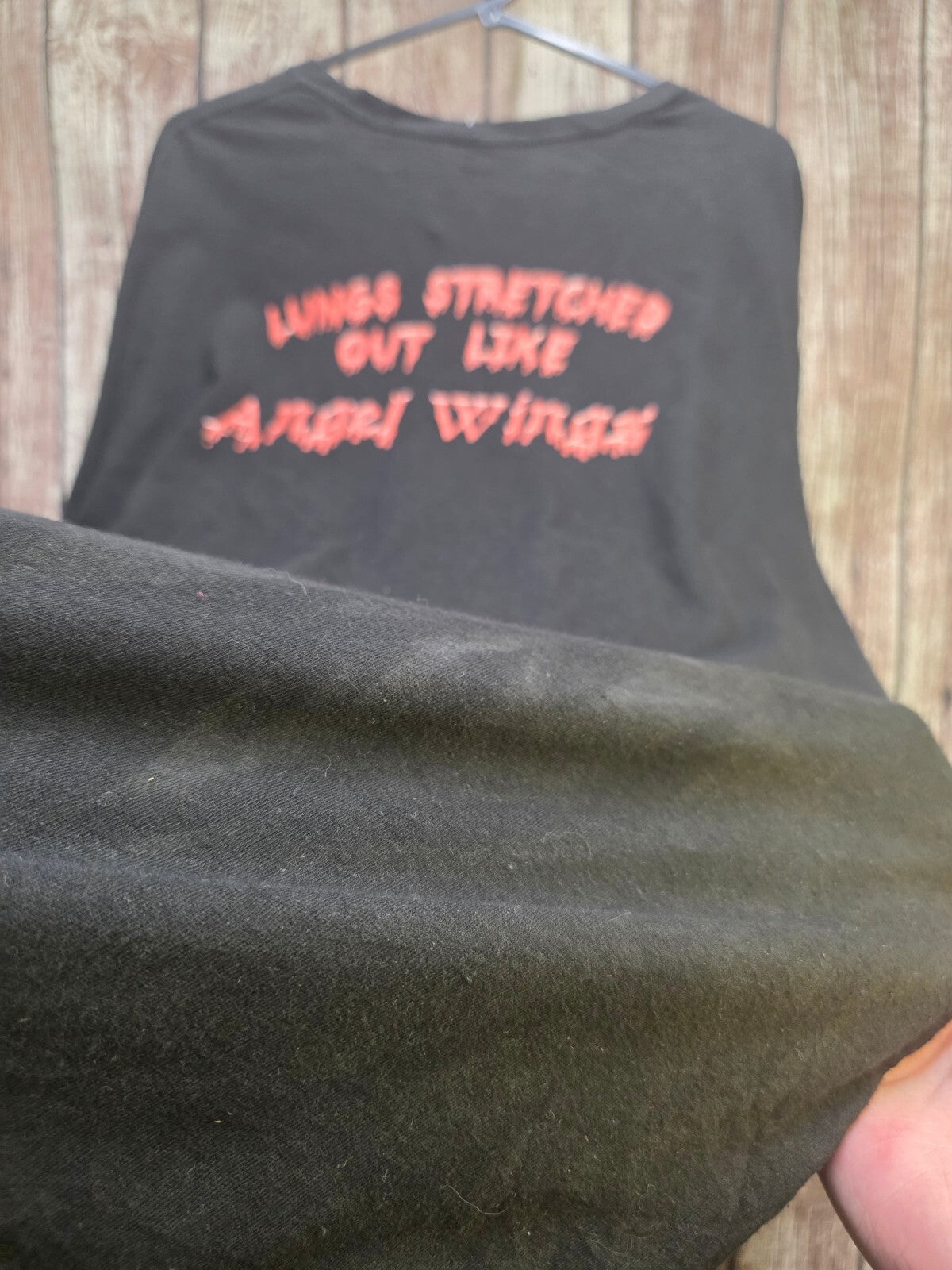I Am Sanguinem Graphic T Shirt Black AN1105
