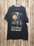 Star Wars The Mandalorian Graphic T Shirt Black MX751