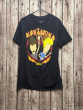 Beavis and Butt Head Graphic T Shirt Black Size S MX753