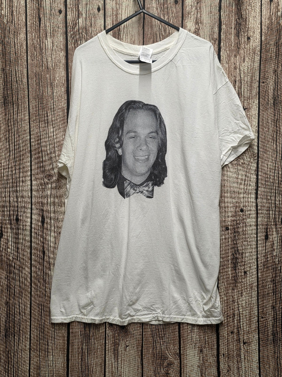 Even Stevens "Beans" Graphic Portrait T Shirt White MX776