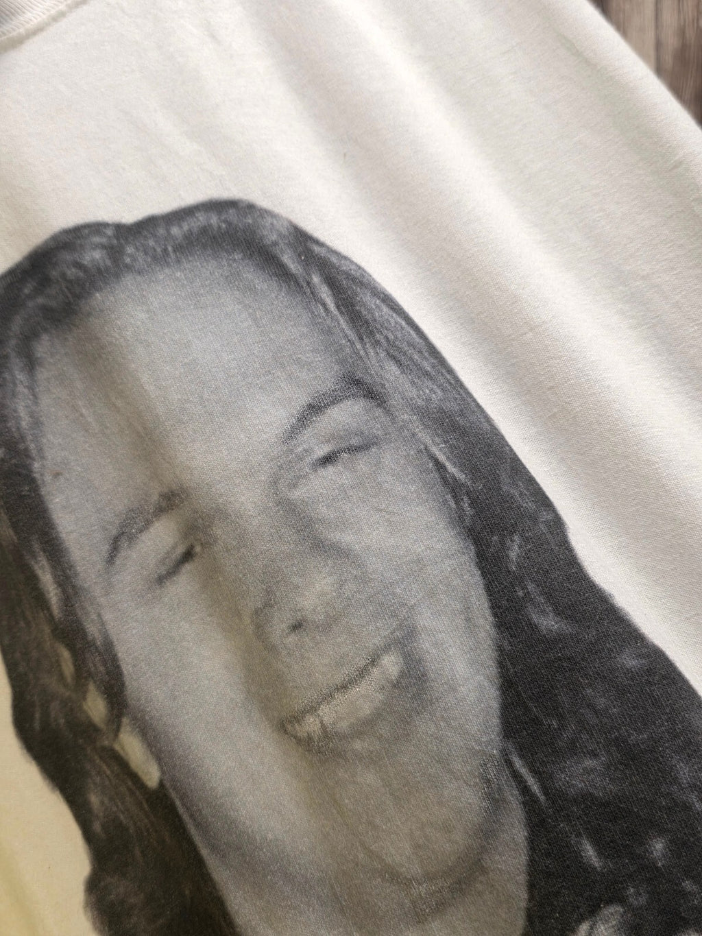 Even Stevens "Beans" Graphic Portrait T Shirt White MX776
