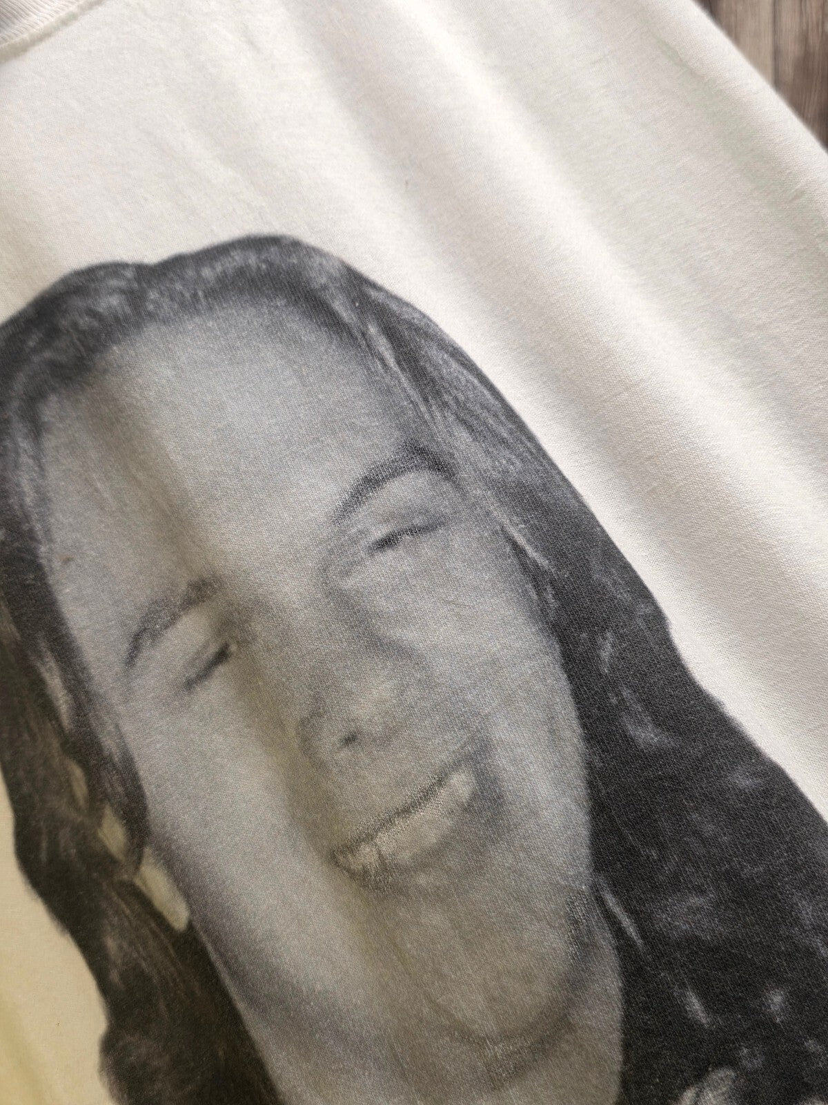 Even Stevens "Beans" Graphic Portrait T Shirt White MX776