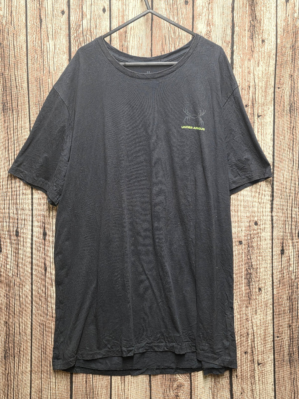 Under Armour Logo T Shirt Black XXL MX783