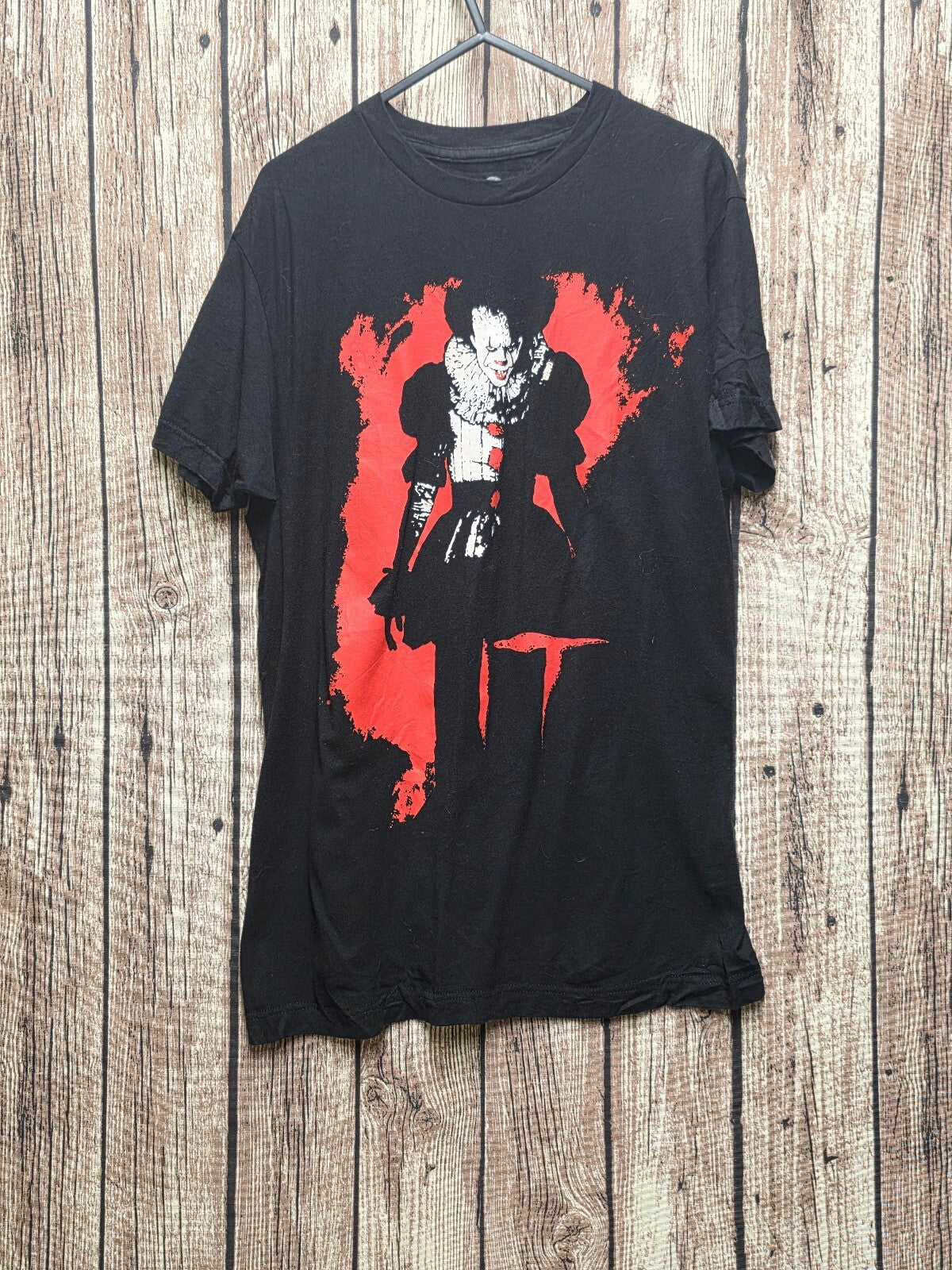 IT Graphic T Shirt Black Size M MX791